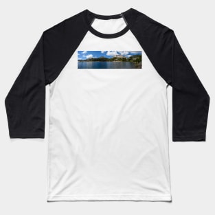 Lassen Volcanic National Park Panoramic Baseball T-Shirt